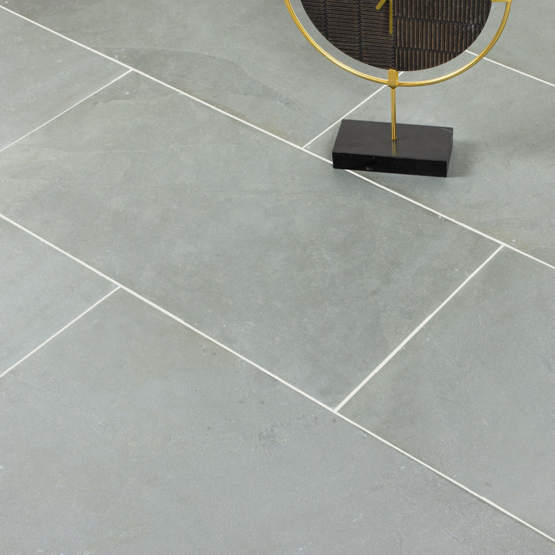 Load image into Gallery viewer, Brazilian - Grey Slate Paving - 600 x 295 x 20mm - Sawn & Riven