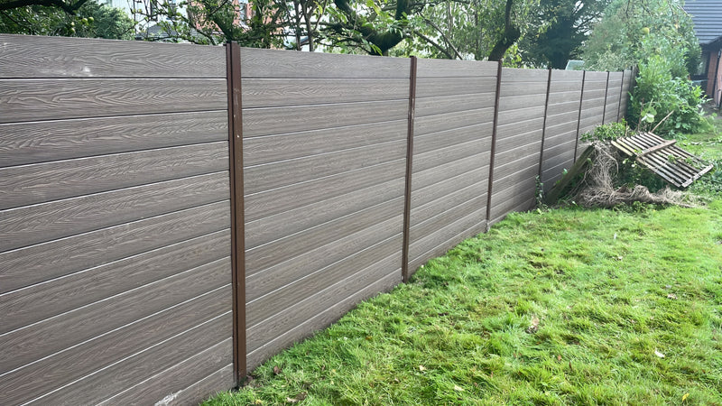 Load image into Gallery viewer, Oak - Brown Premium Composite Fencing - Board - 1830 x 150 x 20mm
