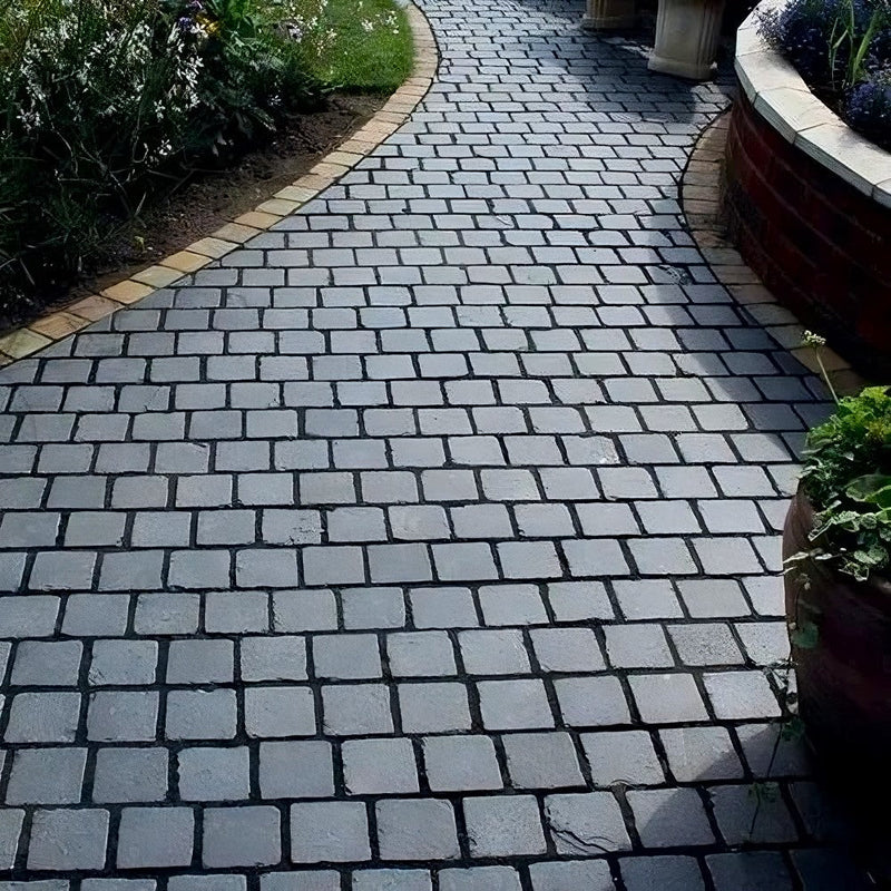 Load image into Gallery viewer, Kota Black Limestone Block Paving - 150 x 150 x 50mm - Sawn, Tumbled & Riven