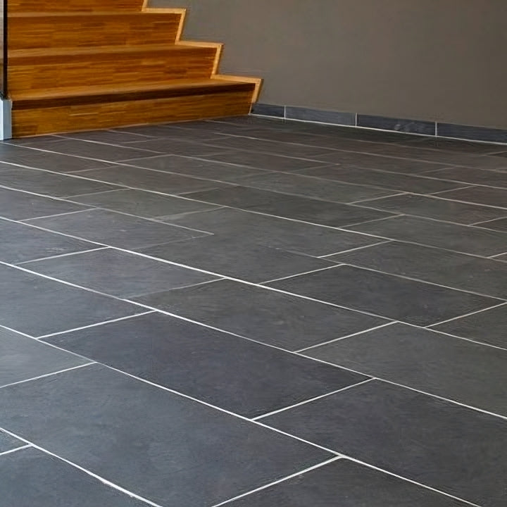 Load image into Gallery viewer, Brazilian - Black Slate Paving - 900 x 600 x 20mm - Sawn & Riven