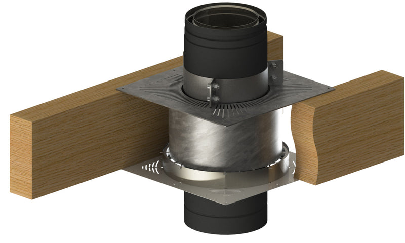 Load image into Gallery viewer, Midtherm HTS Twin Wall Flue - Ventilated Firestop & Collar