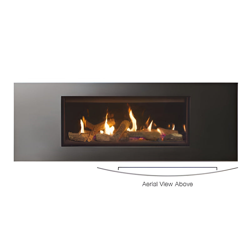 Load image into Gallery viewer, Gazco Studio 1 Glass Conventional & Balanced Flue - Verve Frame - Graphite