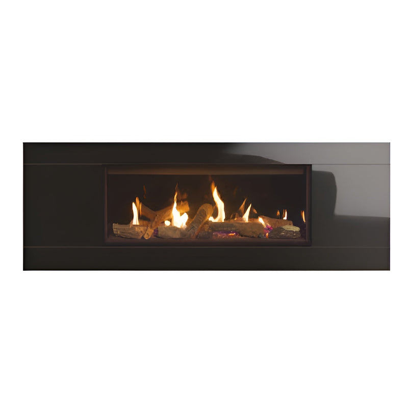 Load image into Gallery viewer, Gazco Studio 1 Glass Conventional & Balanced Flue - Glass Frame - Black