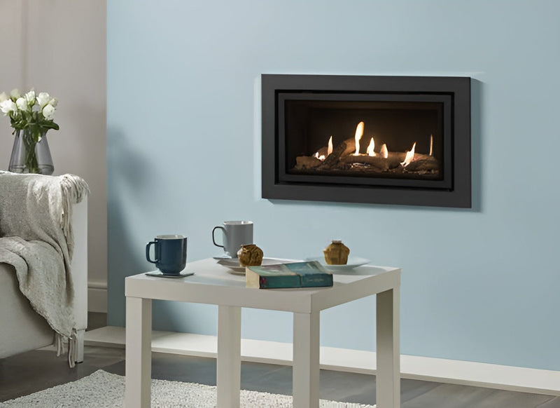 Load image into Gallery viewer, Gazco Studio 1 Glass Conventional Flue Profil Frame - Anthracite