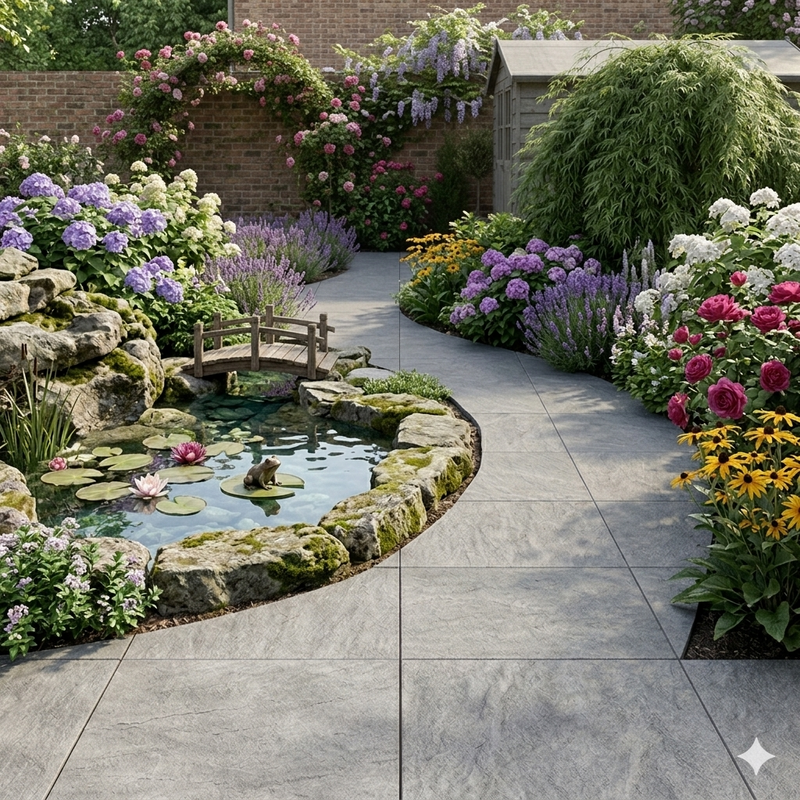 Load image into Gallery viewer, Rasa - Grey Porcelain Paving Tiles - 900 x 600 x 20mm