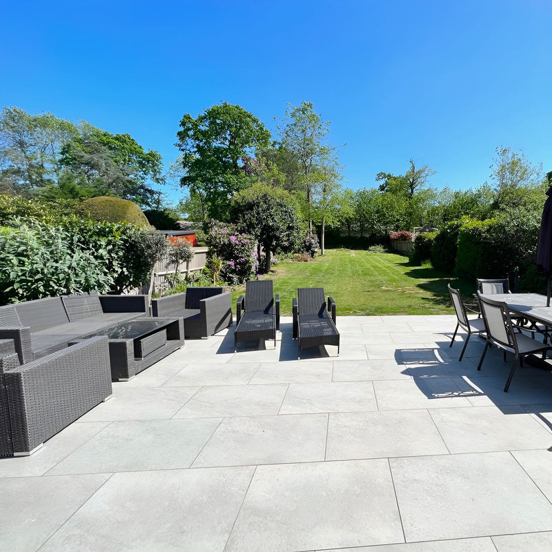 Load image into Gallery viewer, Castle - Grey Porcelain Paving Tiles - 900 x 600 x 20mm