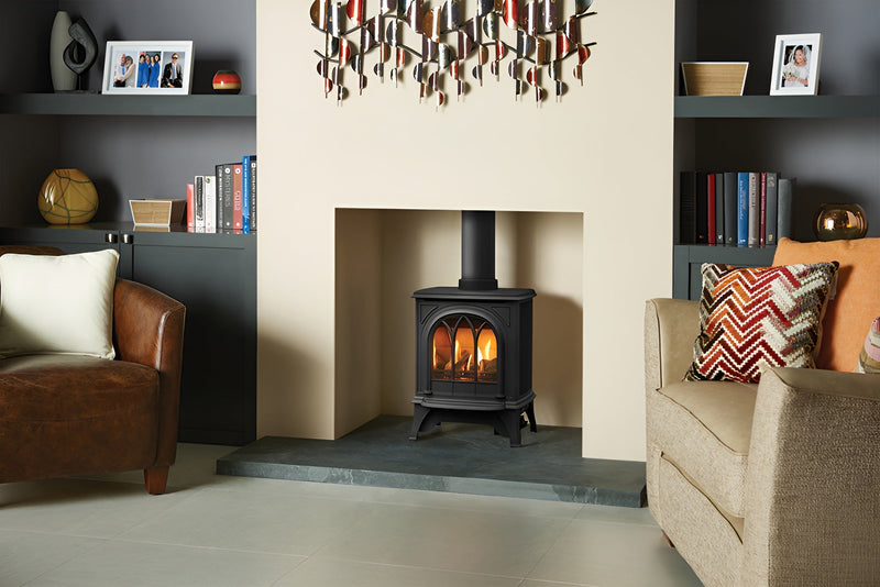 Load image into Gallery viewer, Gazco Huntingdon 20 Gas Stove - Black