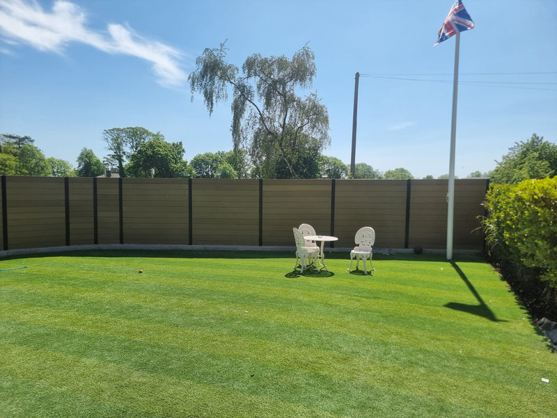 Load image into Gallery viewer, Maple - Brown Premium Composite Fencing - Board - 1830 x 150 x 20mm