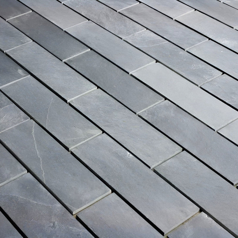 Load image into Gallery viewer, Brazilian - Black Slate Planks - 600 x 147 x 20mm - Sawn & Riven