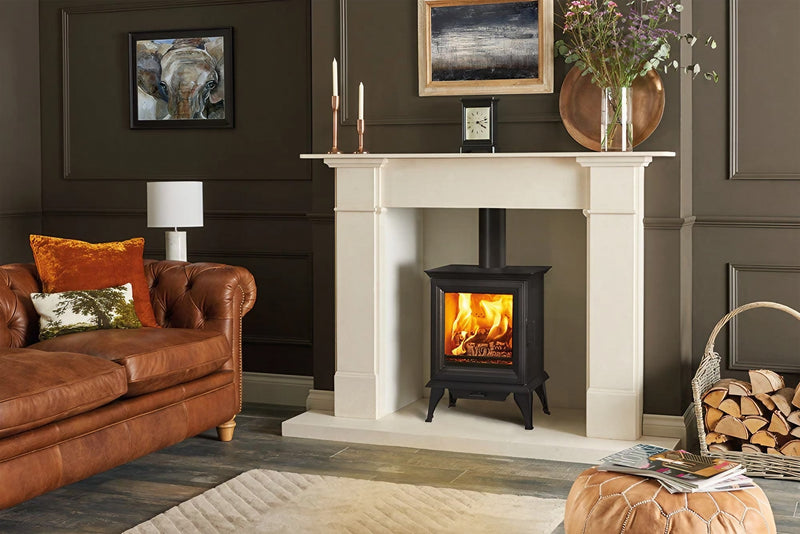 Load image into Gallery viewer, Stovax Sheraton 5 Multifuel Stove - Black
