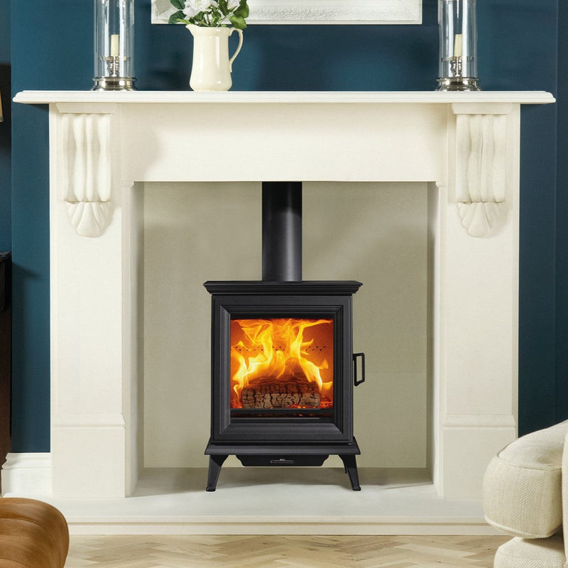 Load image into Gallery viewer, Stovax Sheraton 5 Multifuel Stove - Black