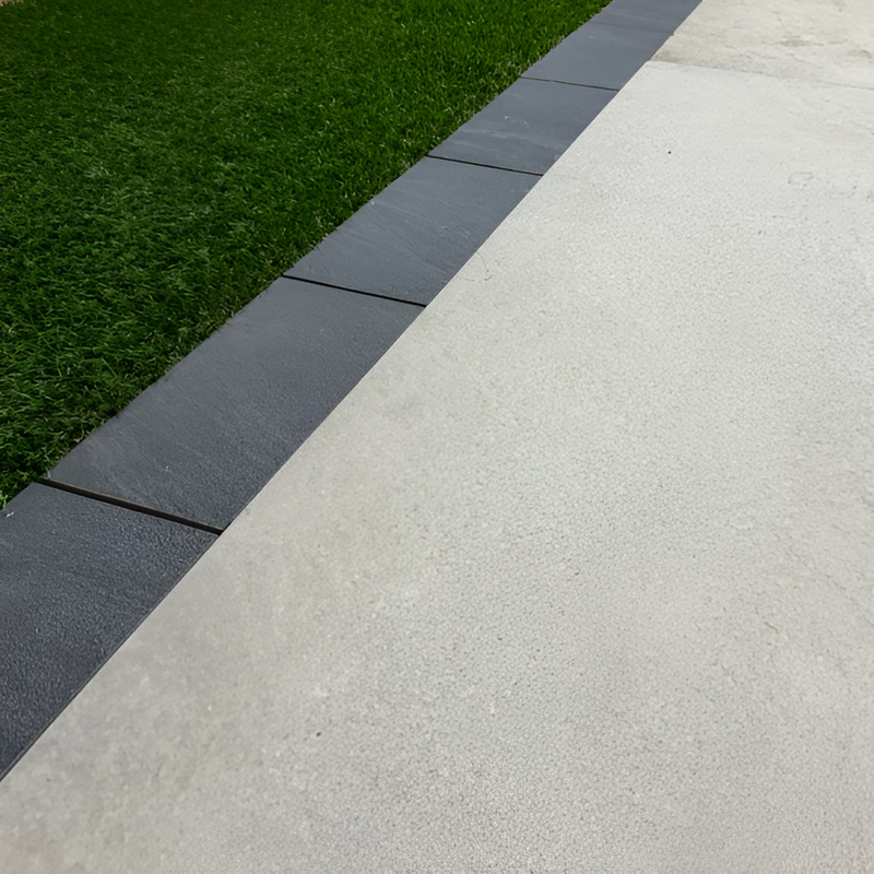 Load image into Gallery viewer, Anthracite - Black Porcelain Setts - 200 x 100 x 20mm