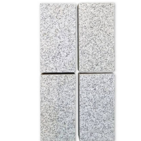 Load image into Gallery viewer, Light Grey Granite Block Paving - 200 x 100 x 40mm - Sawn & Flamed