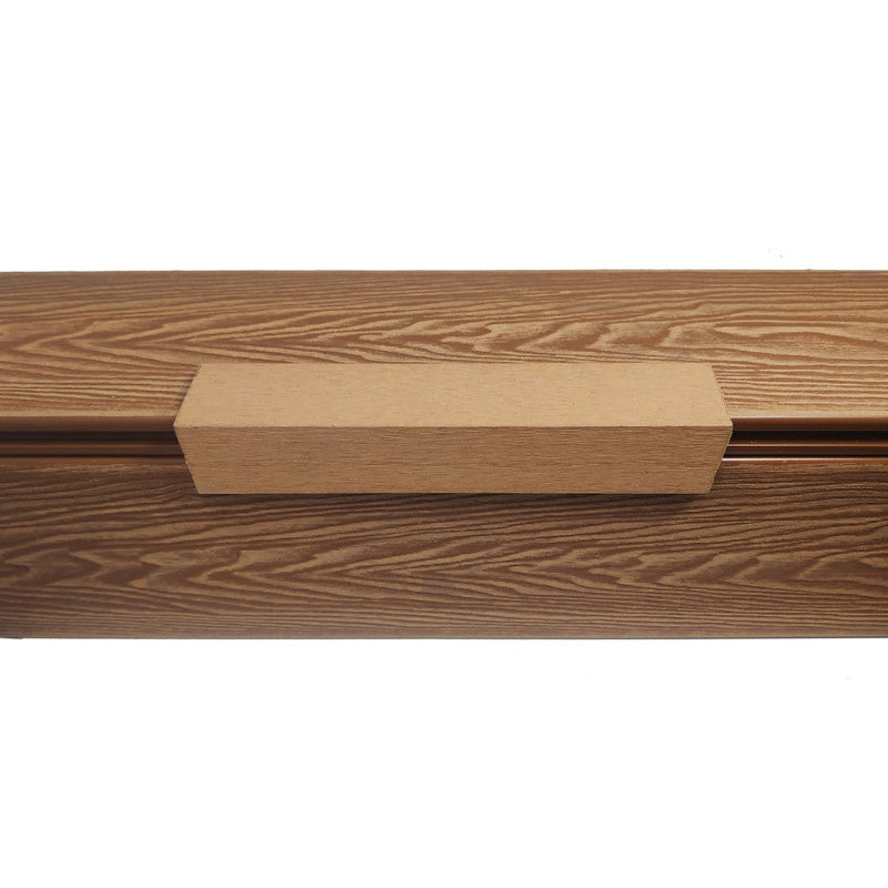 Load image into Gallery viewer, Soho Teak - Brown Composite Decking - Edging Trim - 3600 x 50 x 50 mm