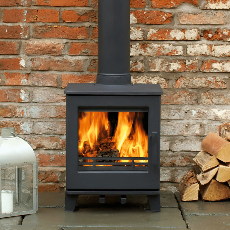 Load image into Gallery viewer, ACR Woodpecker WP4 Wood Stove - Black