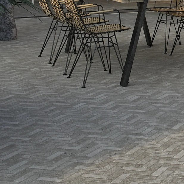Load image into Gallery viewer, Arlington - Grey Porcelain Setts - 280 x 70 x 20mm