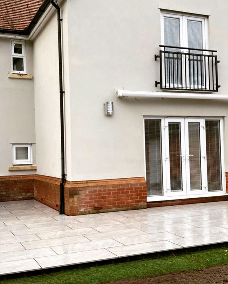 Load image into Gallery viewer, Ash Rock - Grey Porcelain Paving Tiles - 1000 x 500 x 20mm