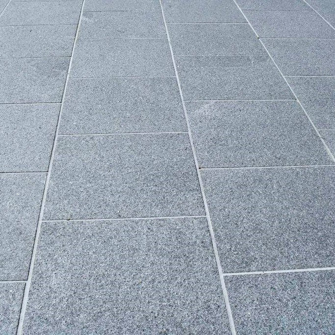 Load image into Gallery viewer, Dark Grey Granite Paving - 600 x 600 x 20mm - Sawn & Flamed