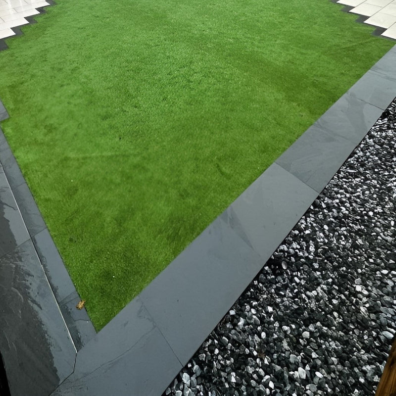 Load image into Gallery viewer, Brazilian - Black Slate Planks - 600 x 147 x 20mm - Sawn & Riven