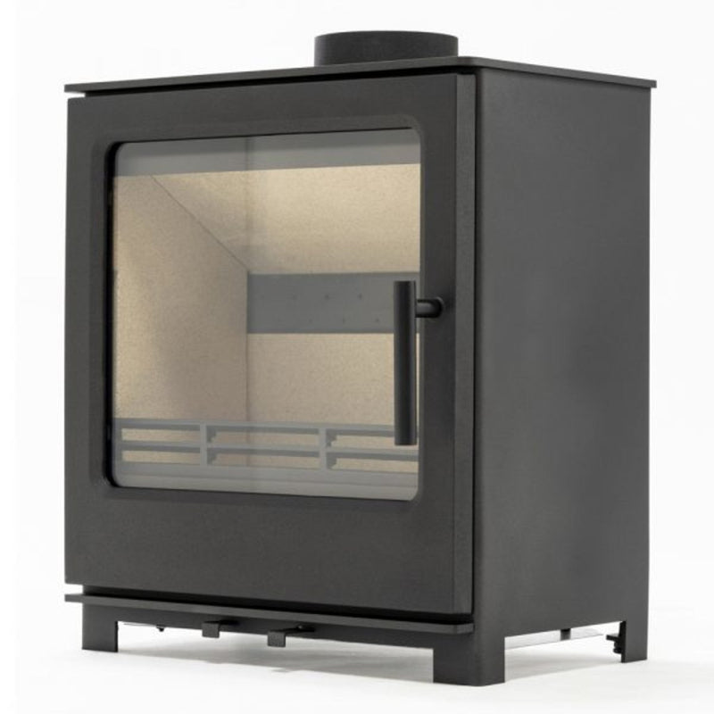 Load image into Gallery viewer, EVA UK Stream 5 Grande Multifuel Stove - Black