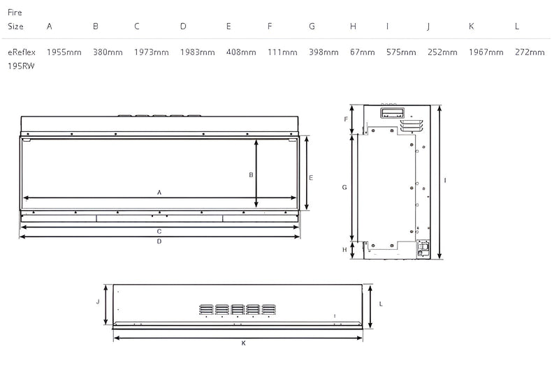 Load image into Gallery viewer, Gazco eReflex 195RW Electric Fire