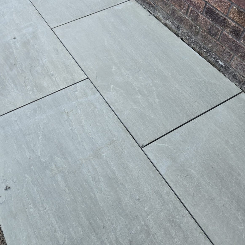 Load image into Gallery viewer, Raj Grey Porcelain Paving Tiles - 900 x 600 x 20mm