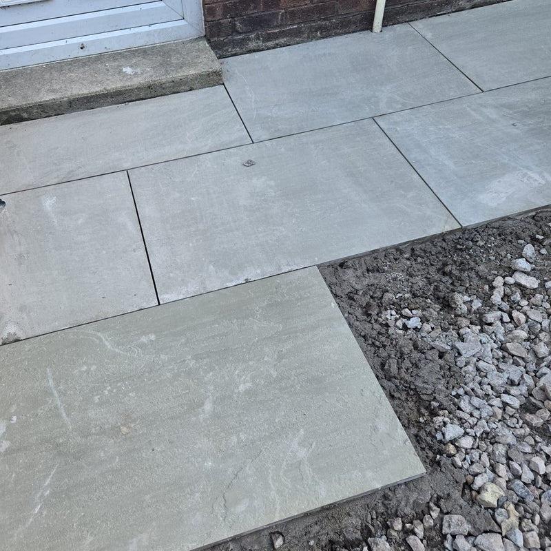 Load image into Gallery viewer, Raj Grey Porcelain Paving Tiles - 900 x 600 x 20mm