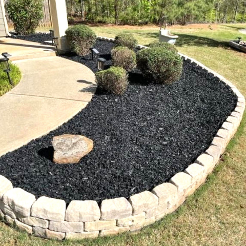 Load image into Gallery viewer, Ebony Black Basalt 20mm - Bulk Bag