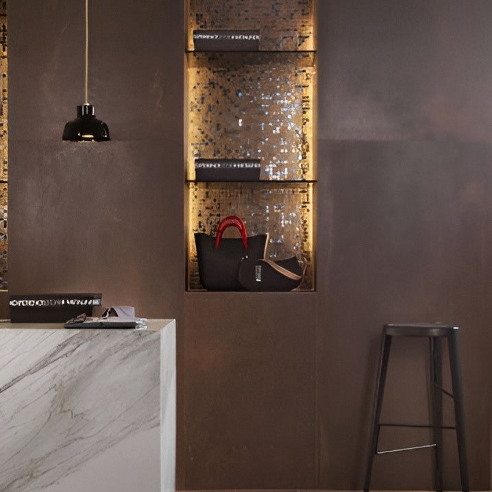 Load image into Gallery viewer, Plaza Rust - Brown Porcelain Paving Tiles - 600 x 600 x 20mm