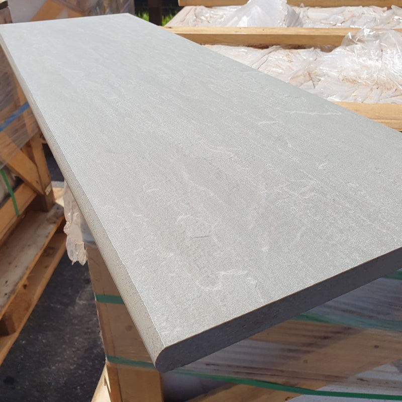 Load image into Gallery viewer, Kandala - Grey Porcelain Paving Tiles - 900 x 600 x 20mm - Bullnose Edge