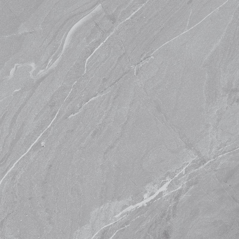 Load image into Gallery viewer, Lagom Gra - Grey Porcelain Paving Tiles - Semi-Polished Finish - 600 x 600 x 7mm