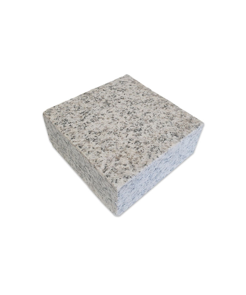 Load image into Gallery viewer, Light Grey Granite Block Paving - 100 x 100 x 50mm - Sawn & Flamed