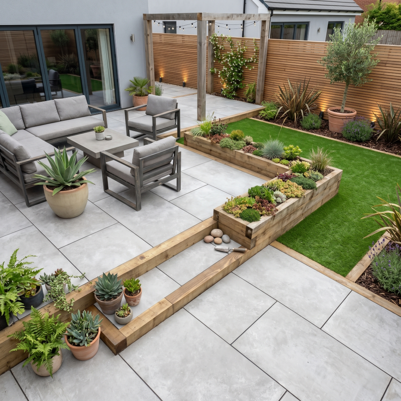 Load image into Gallery viewer, Limestone - Grey Porcelain Paving Tiles - 900 x 600 x 20mm