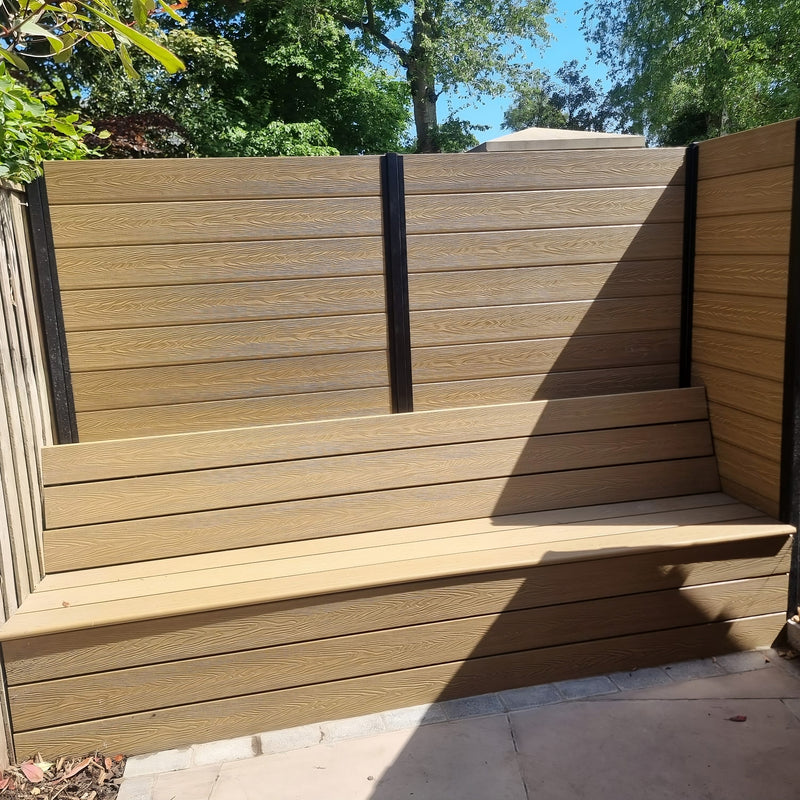 Load image into Gallery viewer, Premium Composite Fencing Pack - Fit Into The Ground - 1830mm