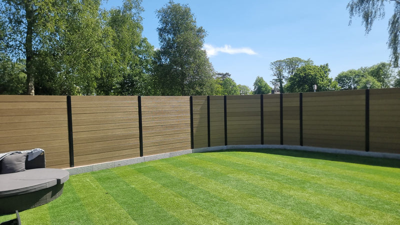 Load image into Gallery viewer, Maple - Brown Premium Composite Fencing - Board - 1830 x 150 x 20mm