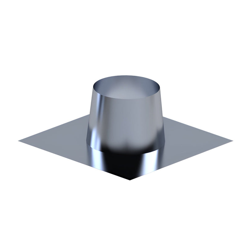 Load image into Gallery viewer, Midtherm HTS Twin Wall Flue - Flat Roof Plate (Aluminium Flashing)