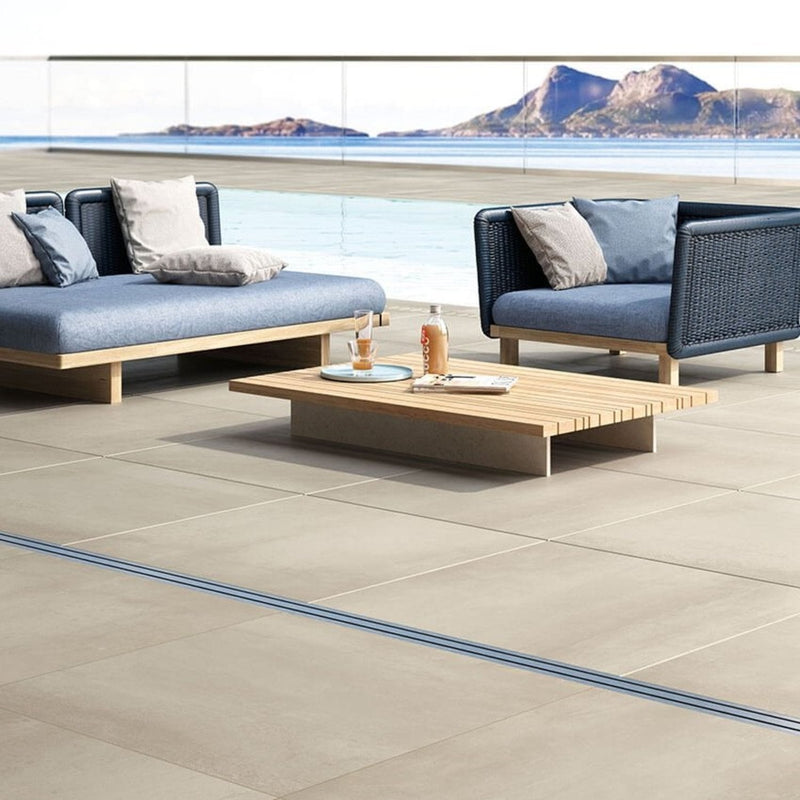Load image into Gallery viewer, Plaza Fawn - Beige Porcelain Paving Tiles - 800 x 800 x 20mm