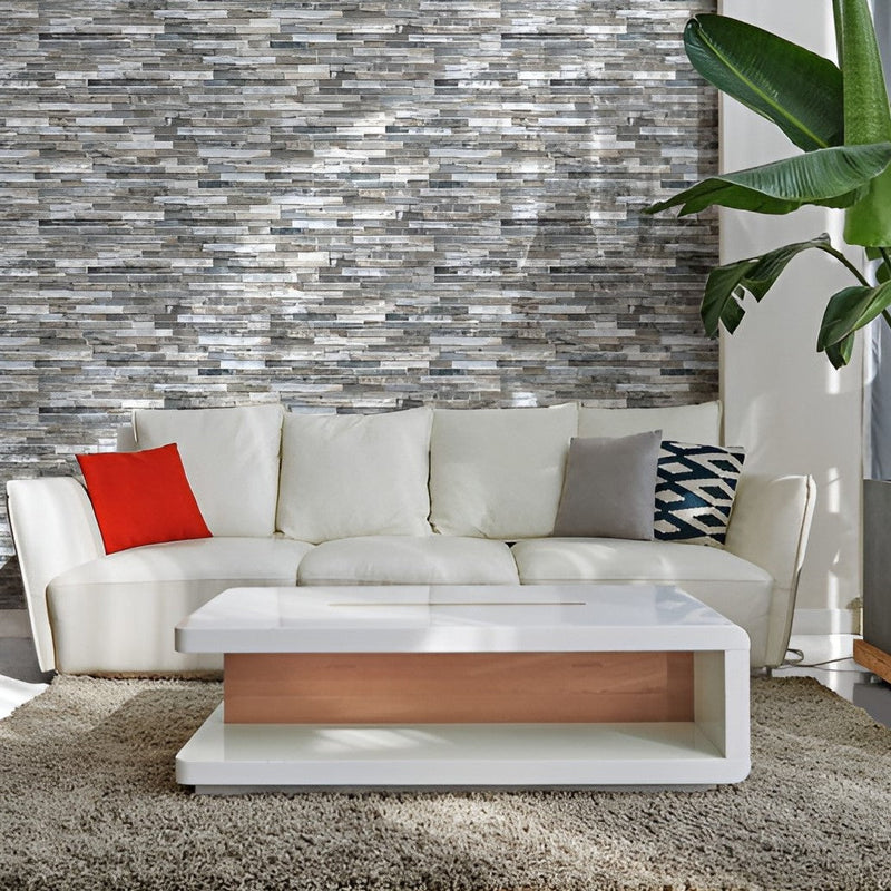 Load image into Gallery viewer, Reflection Giungla - Grey Porcelain Wall Cladding Tiles - 400 x 160 x 9mm