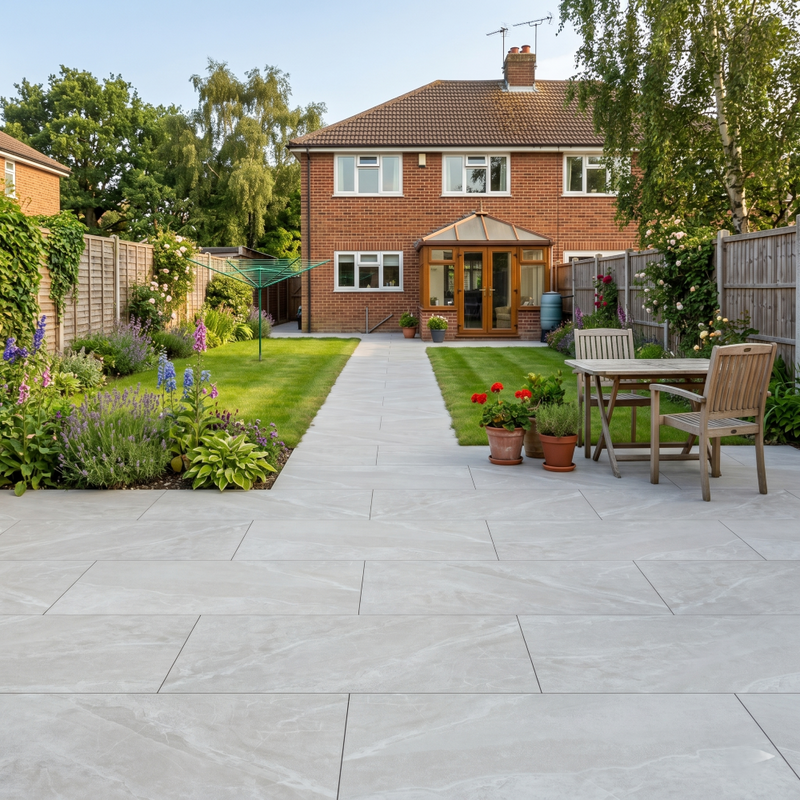 Load image into Gallery viewer, Roca - White Porcelain Paving Tiles - 900 x 600 x 20mm