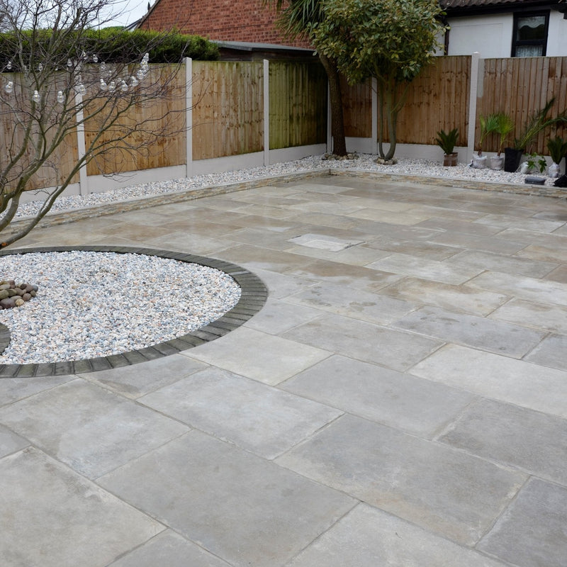 Load image into Gallery viewer, Rustico Cenere - Grey Porcelain Paving Tiles - 900 x 600 x 20mm