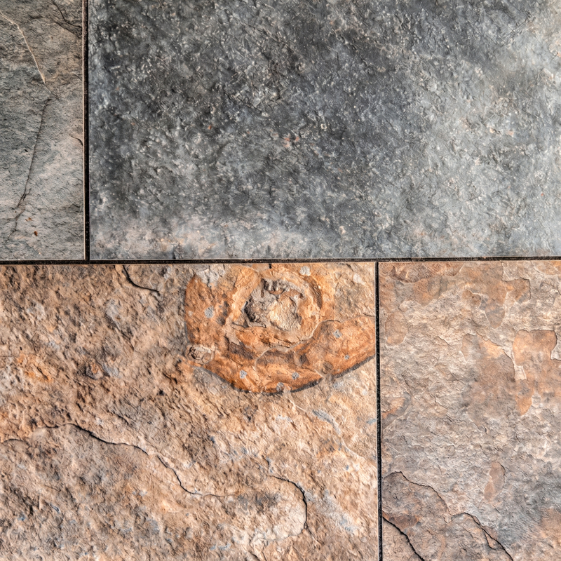 Load image into Gallery viewer, Rustic Slate - Grey Porcelain Paving Tiles - 900 x 600 x 20mm