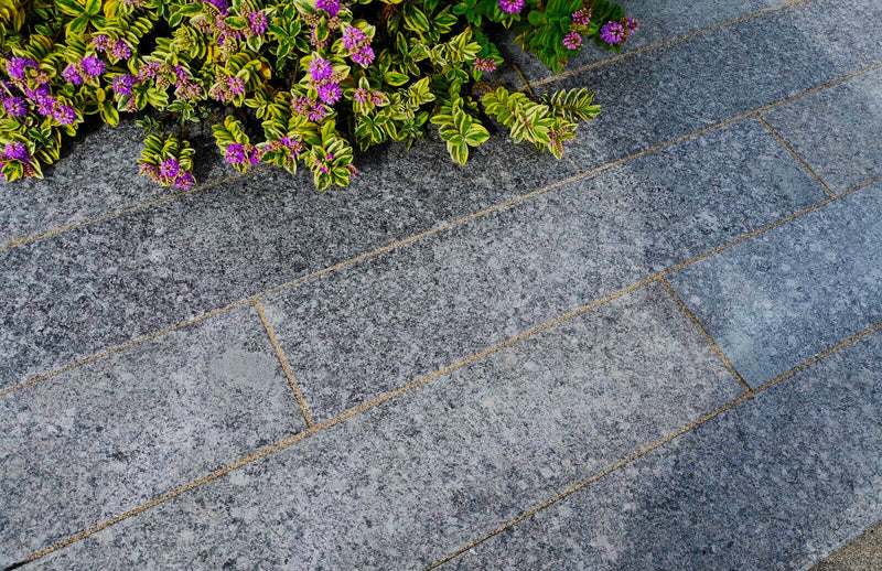 Load image into Gallery viewer, Ash Black Granite Planks - 900 x 150 x 20mm - Sawn & Brushed