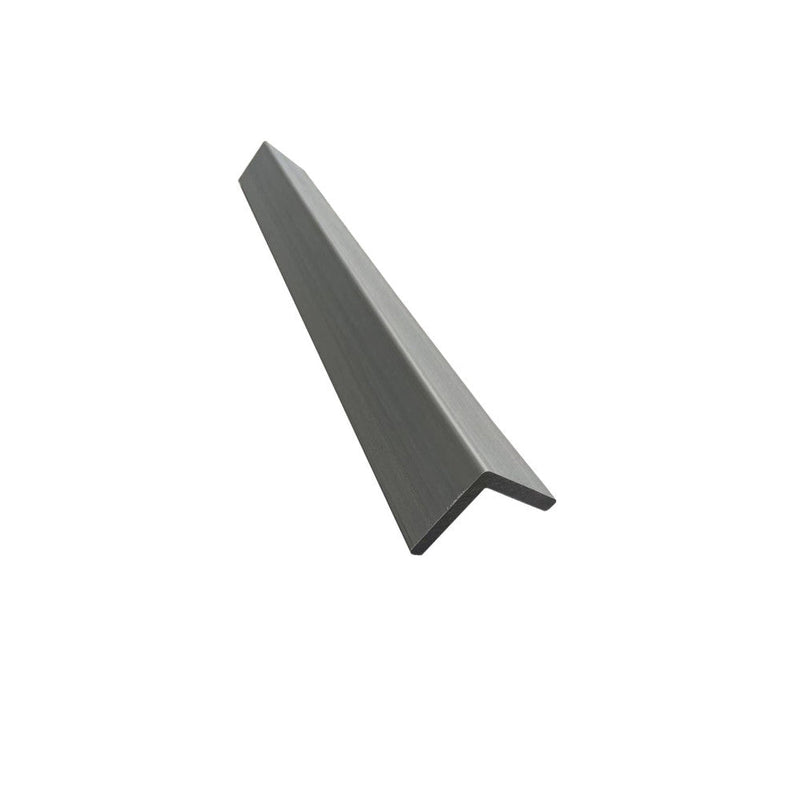 Load image into Gallery viewer, Slatted Misty Wood - Grey & Brown Composite Cladding - L Trim - 2200 x 49.25 x 49.25 mm