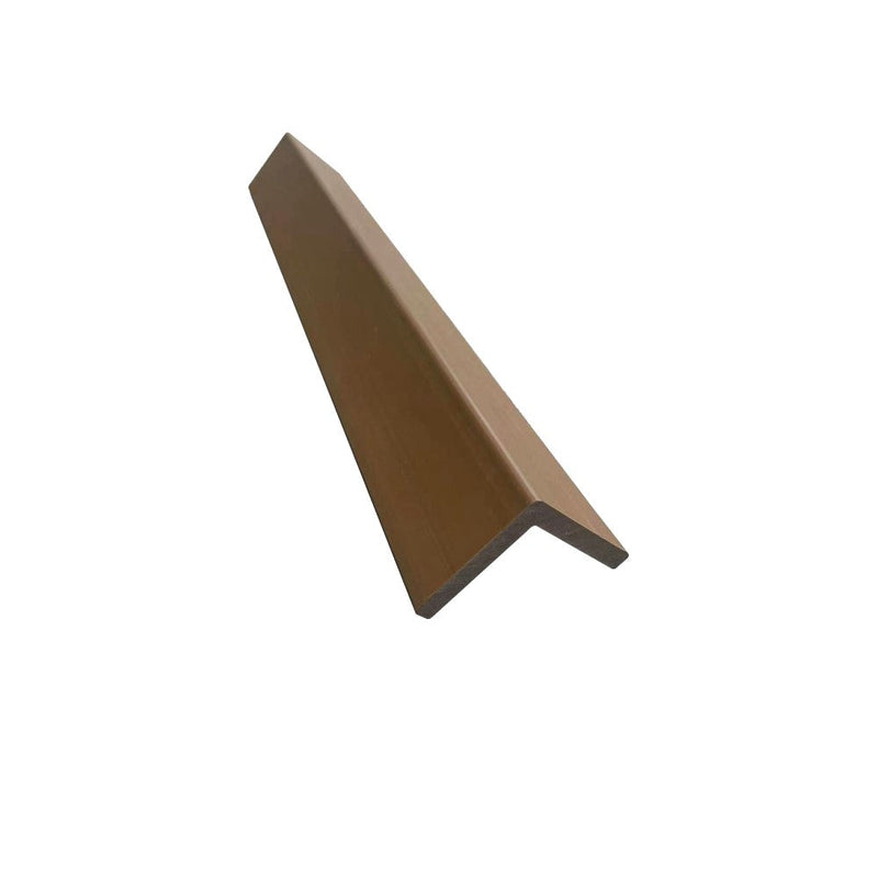 Load image into Gallery viewer, Slatted Spiced Cedar - Brown Composite Cladding - L Trim - 2200 x 49.25 x 49.25 mm
