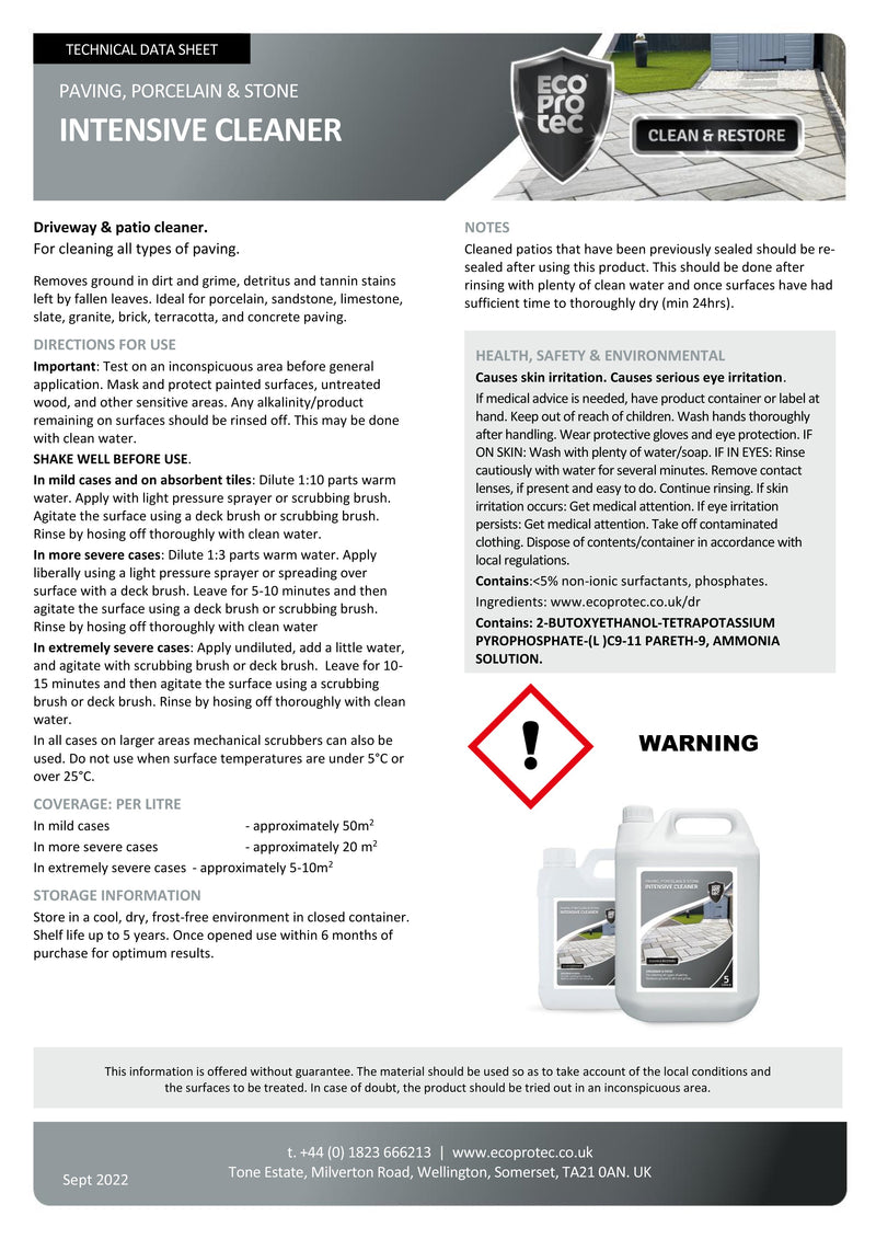 Load image into Gallery viewer, LTP Ecoprotec Intensive Cleaner - 1L