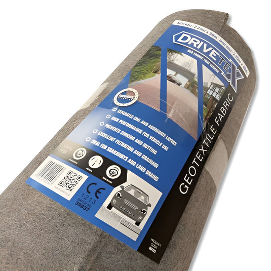 Drivetex Geotextile Fabric (DGF225) - 2.25m Wide X 50m Long FOLDED (Sold Per Pack)