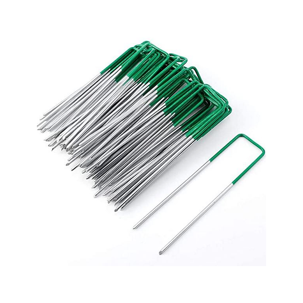 Load image into Gallery viewer, Half Green U-Pins For Artificial Grass (Pack of 10 pcs)
