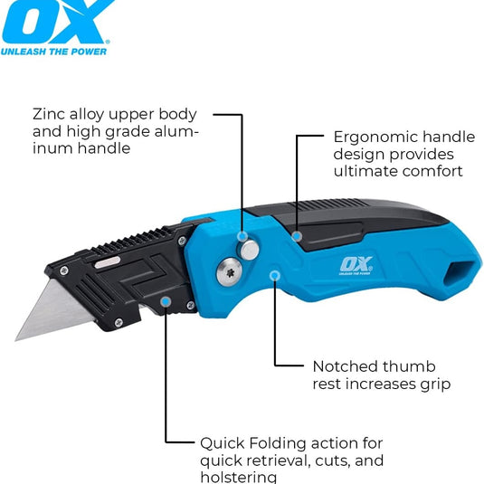 Ox - Pro Fixed Blade Folding Knife