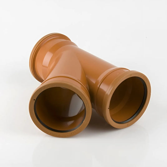 Brett Martin - [B4091] Underground Drainage Junction Triple Socket 110mm X 45°
