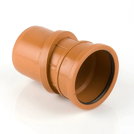 Brett Martin - [B5030] Underground Drainage 0-90° Adjustable Double Socket Bend 110mm